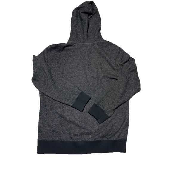 Roots Hoodie Mens Extra Large Grey Canada Buffalo Plaid Maple Leaf Heritage XL - Picture 2 of 10